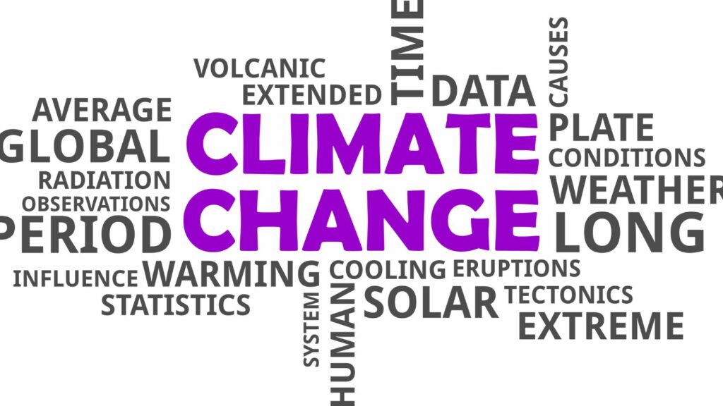 climate change key words